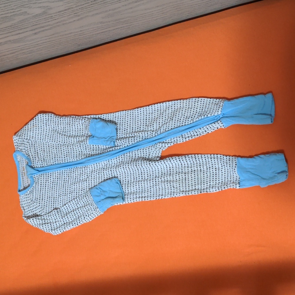 Little Sleepies Polka Dot Zippy